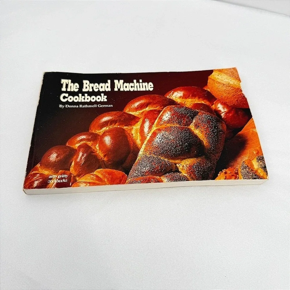 The Bread Machine Cookbook Donna German Vintage Baking Culinary Recipes